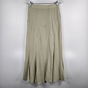 OGL Women's Size Small Ash Ivory Midi Skirt Mermaid Hem NWT